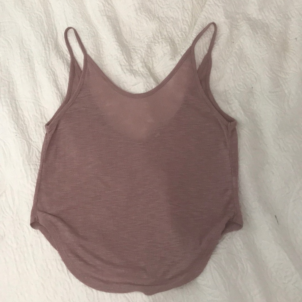 Light pink tank top